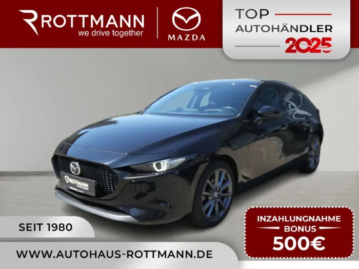 Mazda 3 140ps Aut. EXCLUSIVE /aWR/360°K/ACC/BOSE/NAVI