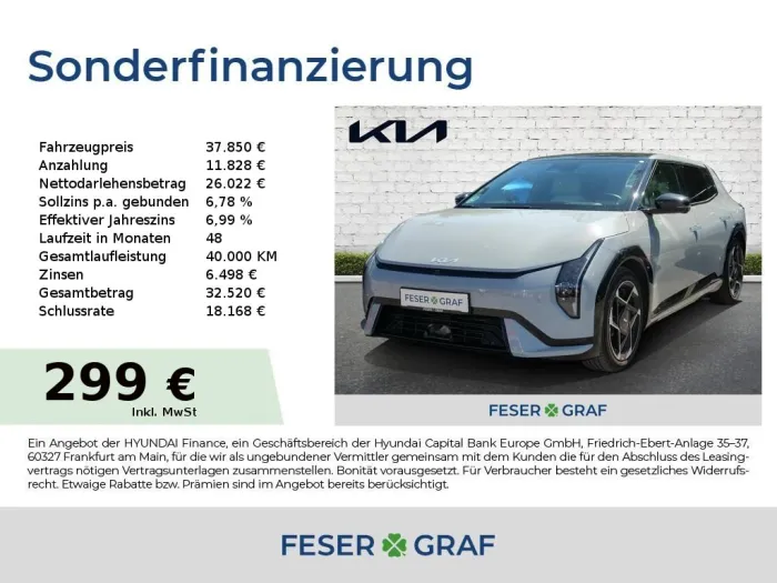 Kia EV4 81 FWD GT Line DWP COM CON GD