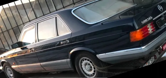Mercedes-Benz 500 SEL W126 H-Kennzeichen LPG 904 Dunkelblau