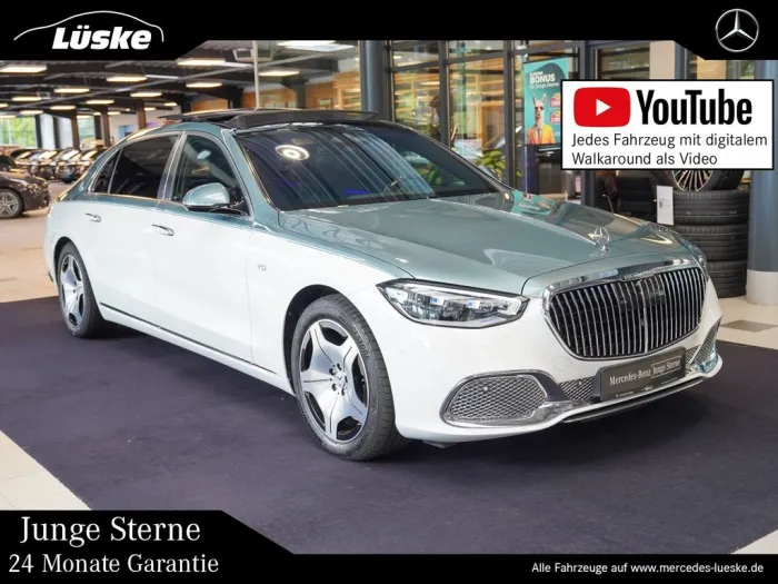 Mercedes-Benz S 680 MAYBACH Zweifarbenlackierung verdesilber