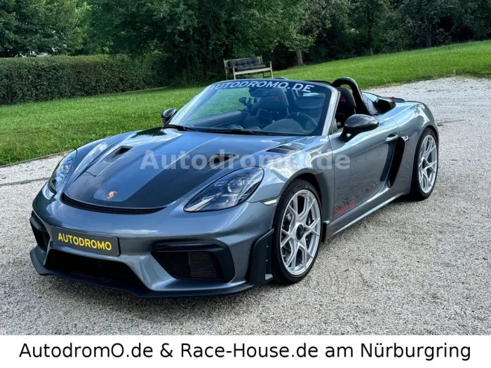 Porsche Boxster 718 RS Spyder Weissach Liftsystem
