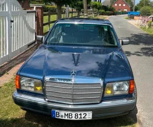 Mercedes-Benz Mercedes W126 500SE, EZ 11.87, Nautikblau