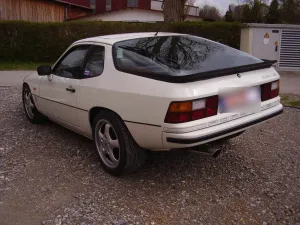 Porsche 924S Targa  - Kerscherfahrwerk 35mm -