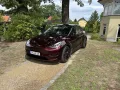 Tesla Model Y Performance, Midnight Cherry Red und AHZ