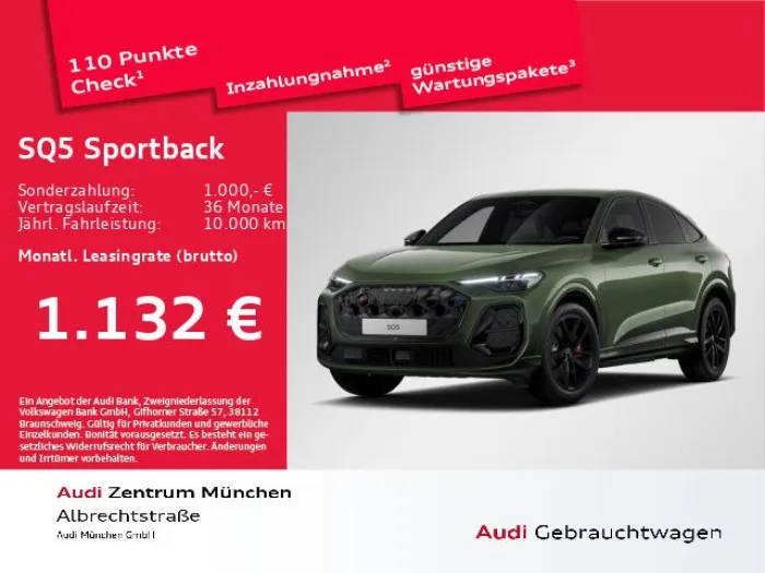 Audi SQ5 Sportback TFSI 270 kW S tronic