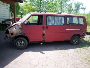 Volkswagen VW T4 lang 2,0  2Schiebetüren Flügeltüren ...