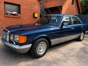 Mercedes-Benz Mercedes 500 SE W126 V8 - Nautikblau - Vel...