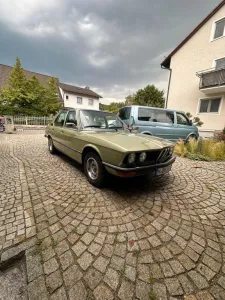BMW 530iA E12 Oldtimer H-Kennzeichen deutsche Zulass