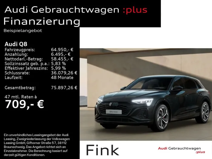 Audi Q8 S line 50 e-tron Matrix-LED HuD B&O