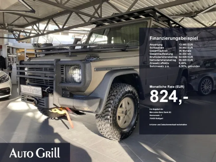 Mercedes-Benz Steyr Puch 300 GD LF Top-Zustand Umbau Historie
