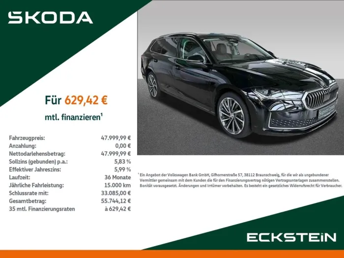 Skoda Superb Superb Combi 110kW L&K 2.0 TDI