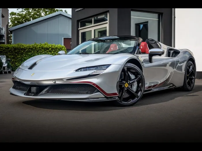 Ferrari SF90 Spider ATELIER°SANUSILVER°NERO PUROSANGUE