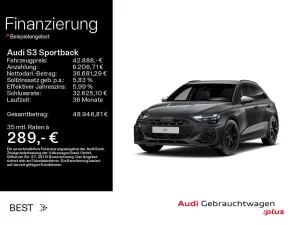 Audi S3 Sportback SONOS, Matrix, Assist, Kamera