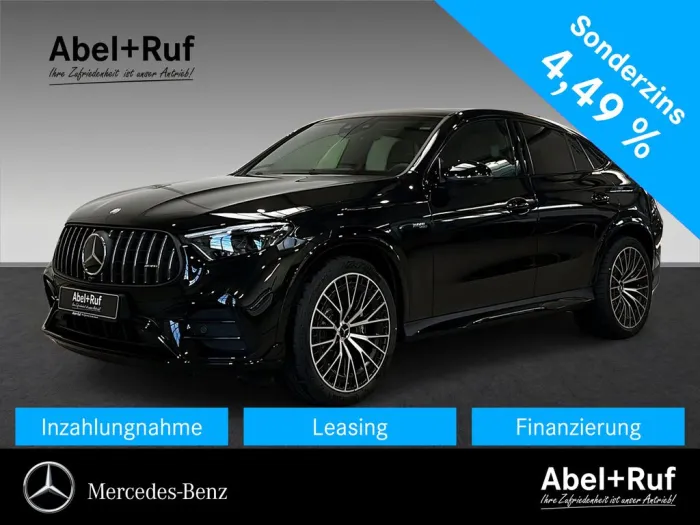 Mercedes-Benz GLC53 AMG 4M+ Coupe DIST+NIGHT+Burm+Memo+AHK+360