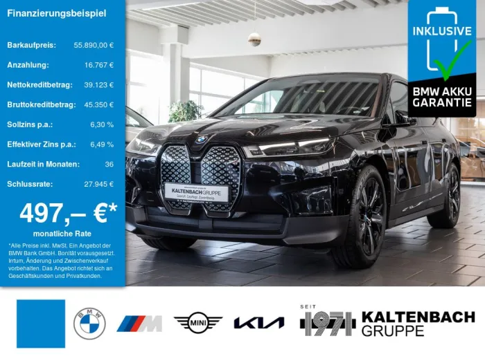 BMW iX xDrive 40 AHK HUD 360° LASER LED ACC NAVI H/K