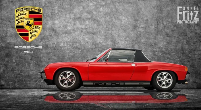 Porsche 914 - 4 Chrommodell