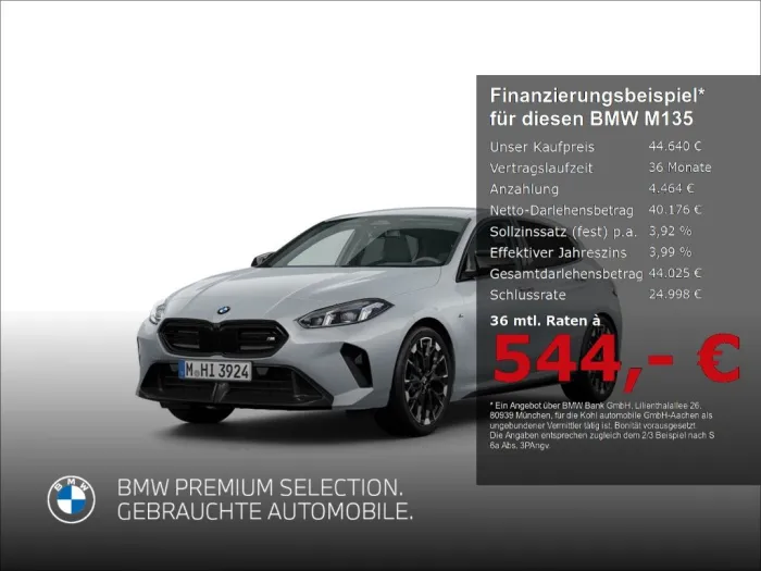 BMW M135 i xDrive Driving Assistant Pro Anhängerkupp