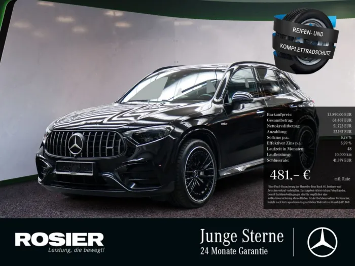 Mercedes-Benz GLC 43 AMG 4M Premium NIGHT AHK STANDHZ. PANO BT