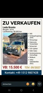 Lada Auto super Zustand