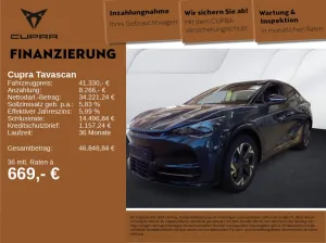 Cupra Tavascan Endurance KEYLESS LED NAV WÄPU 82kWh