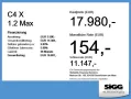 Citroën C4 X 1.2 Max Klima Keyless Navi Kamera Carplay