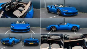 Ferrari 296 GTS BLU CORSA CARBON FULL OPTION