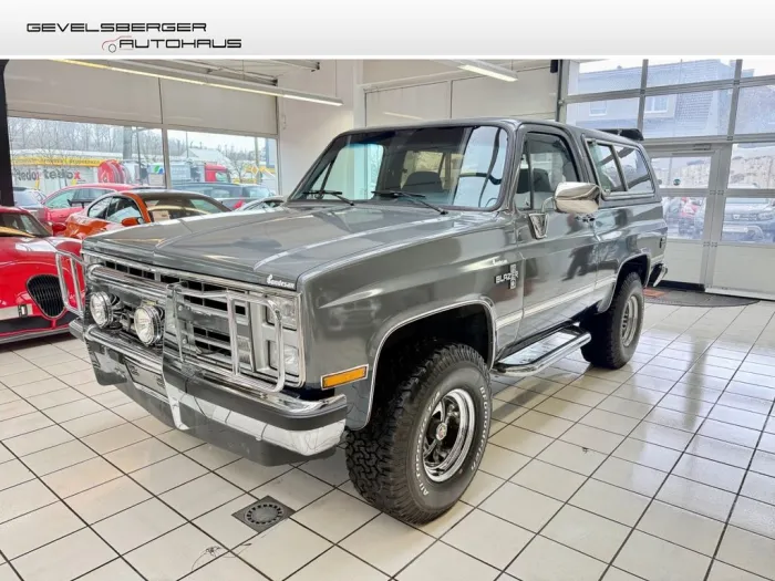 Chevrolet Blazer K5 Silverado Deutsches Fahrzeug Ein Vorbe