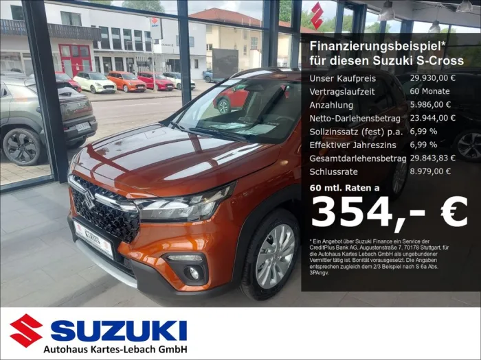 Suzuki S-Cross Comfort 1.4 Hybrid Kam SZH LED Car Play 