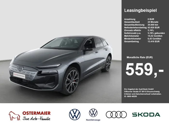 Audi A6 Avant e-tron S-LINE EDITION ONE GREY NP:104tE