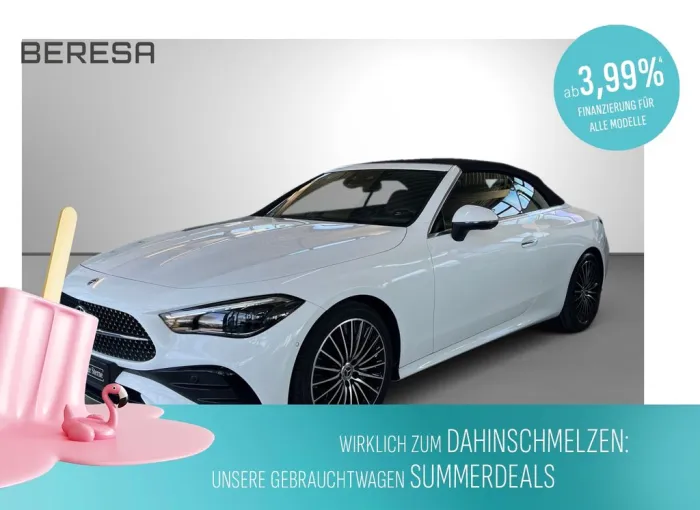 Mercedes-Benz CLE 200 4M Cabriolet AMG HUD AHK Distr Burmester