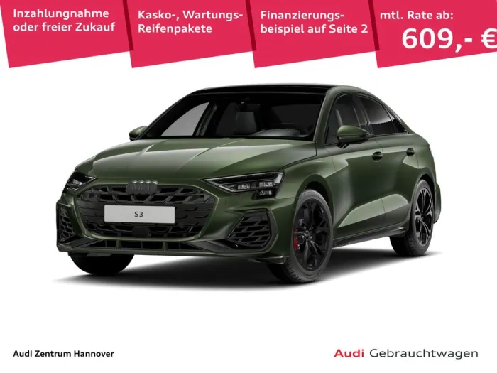 Audi S3 Limousine 2.0 TFSI Matrix Pano Kamera Navi DA