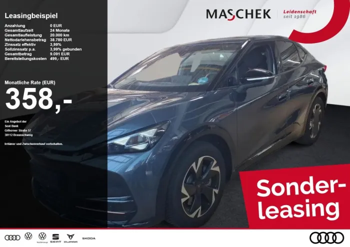 Cupra Tavascan Sonderleasing Wäremp. Navi RearView Sit