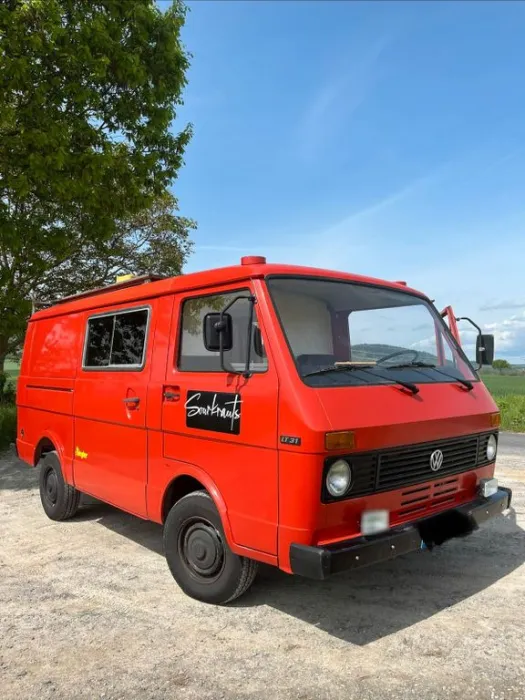Volkswagen VW LT-31 Oldtimer- Camper. Ein seltenes Un...