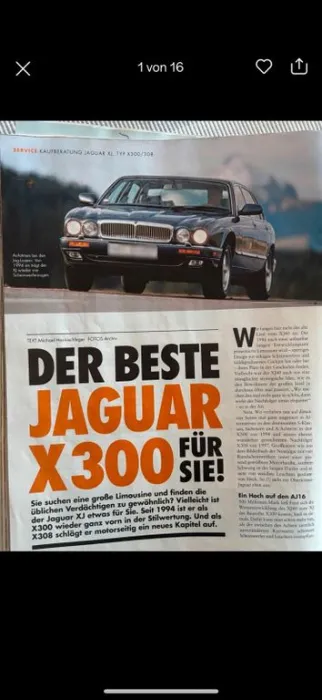 Jaguar XJ, X300, 3,2. Liter, Automatik 1996