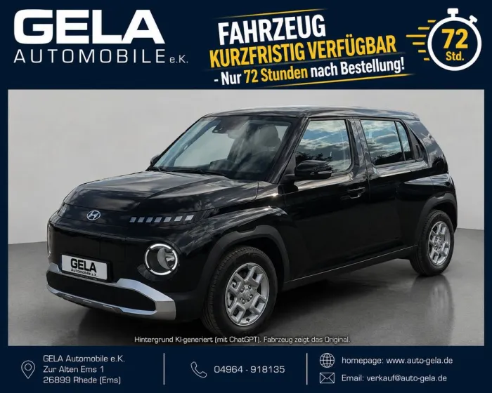 Hyundai Inster 49 kWh Pixel /Navi/Alu/anklappb.Außenspie