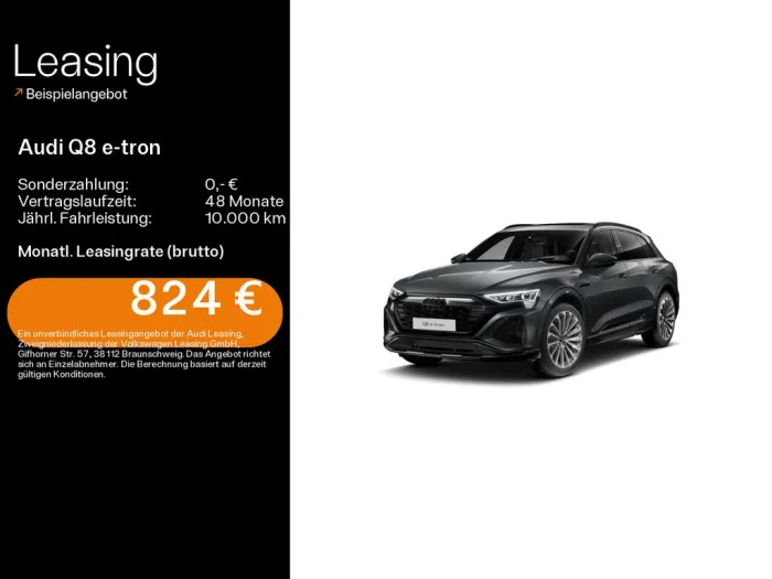 Audi Q8 e-tron S line 55 quattro*S line*B&O*Optikpake
