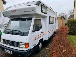 Mercedes-Benz Wohnmobil Mercedes Benz MB 100 Diesel karm...