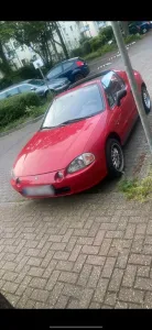 Honda CRX del Sol 1.6 ESI H Kennzeichen Nu...