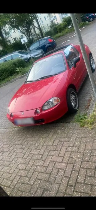 Honda CRX del Sol 1.6 ESI H Kennzeichen Nu...