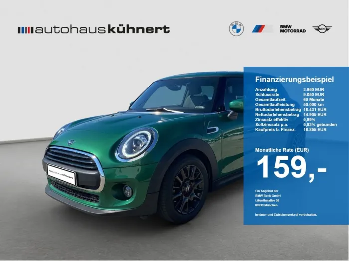 MINI One Sicht-Paket/Pano-Dach/Sport-Sitze/Navi/LED