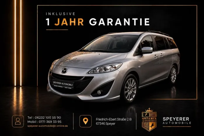 Mazda dition 40 Jahre-NAVI-7-SITZER-PDC-NUR 31.000KM-