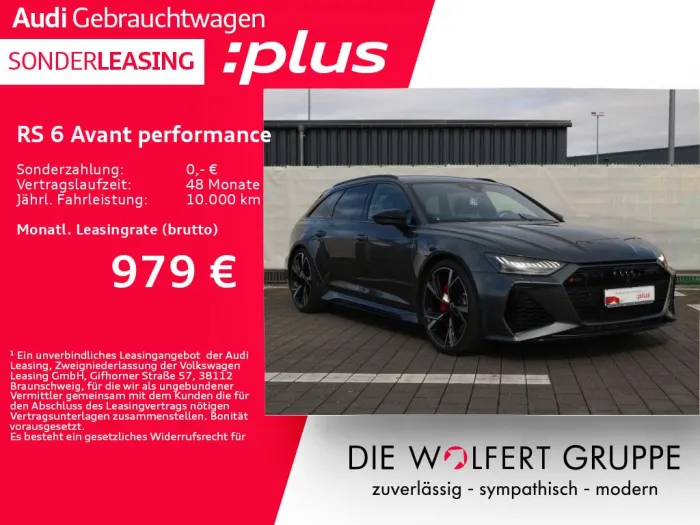 Audi RS 6 Avant performance 280KM/H*RS-SPORTAGA*STHZ