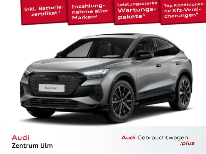 Audi Q4 Sportback S-Line Black 55 qu VOLL! NP: 85.665