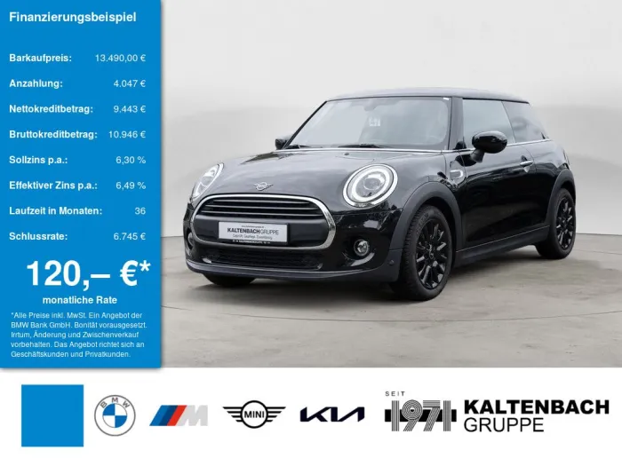 MINI One Blackyard LED SCHEINWERFER NAVI