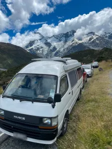 Toyota HiAce Campervan in Neuseeland