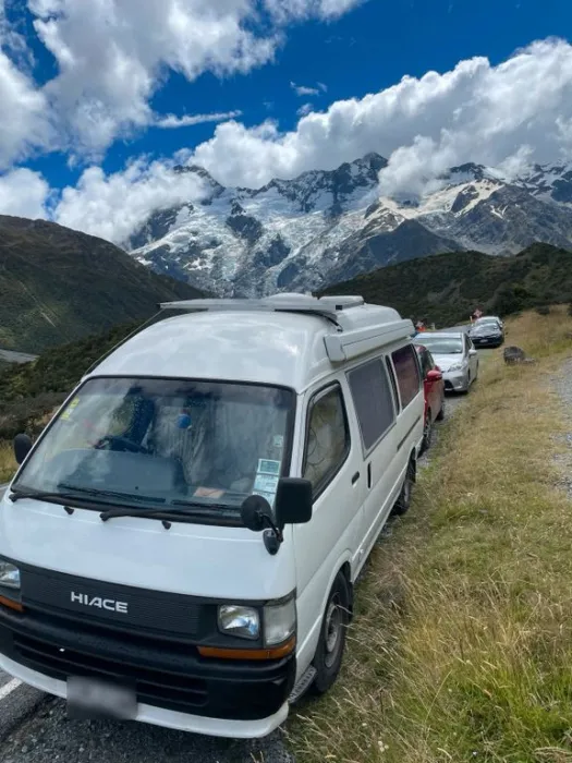 Toyota HiAce Campervan in Neuseeland