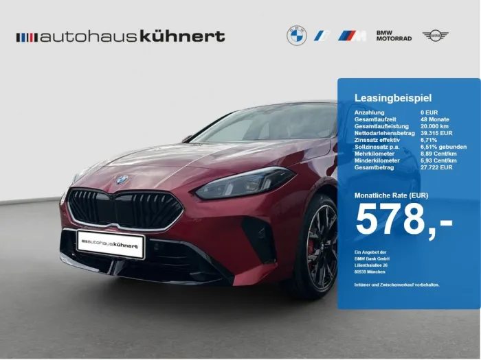 BMW 123 xDrive M-Sport PRO UPE: 59.260,- EUR