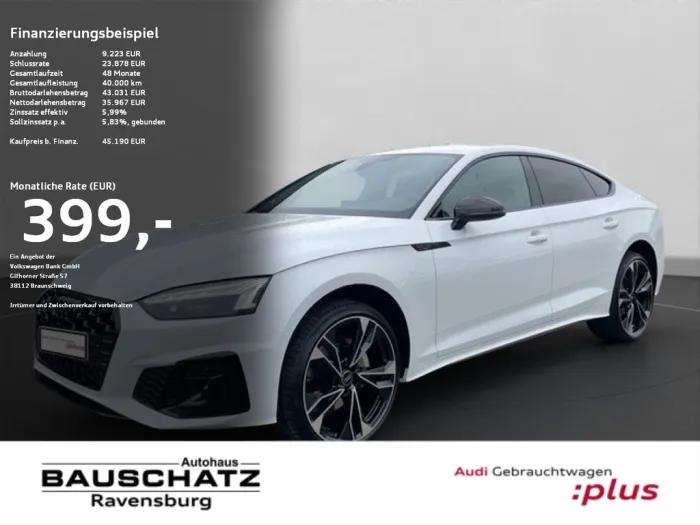 Audi A5 Sportback 40 TFSI quattro S line NAVI*MATRIX