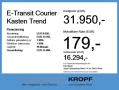 Ford E-Transit Courier Kasten Trend NAVI*SHZ*CAM*PDC