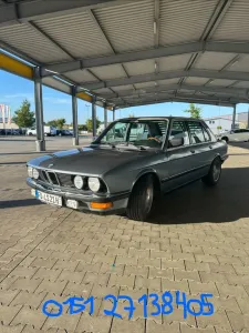 BMW 518 e28 H - Zulassung 